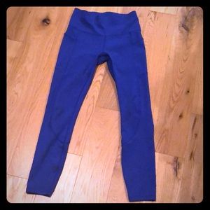 Cobalt blue lululemon leggings